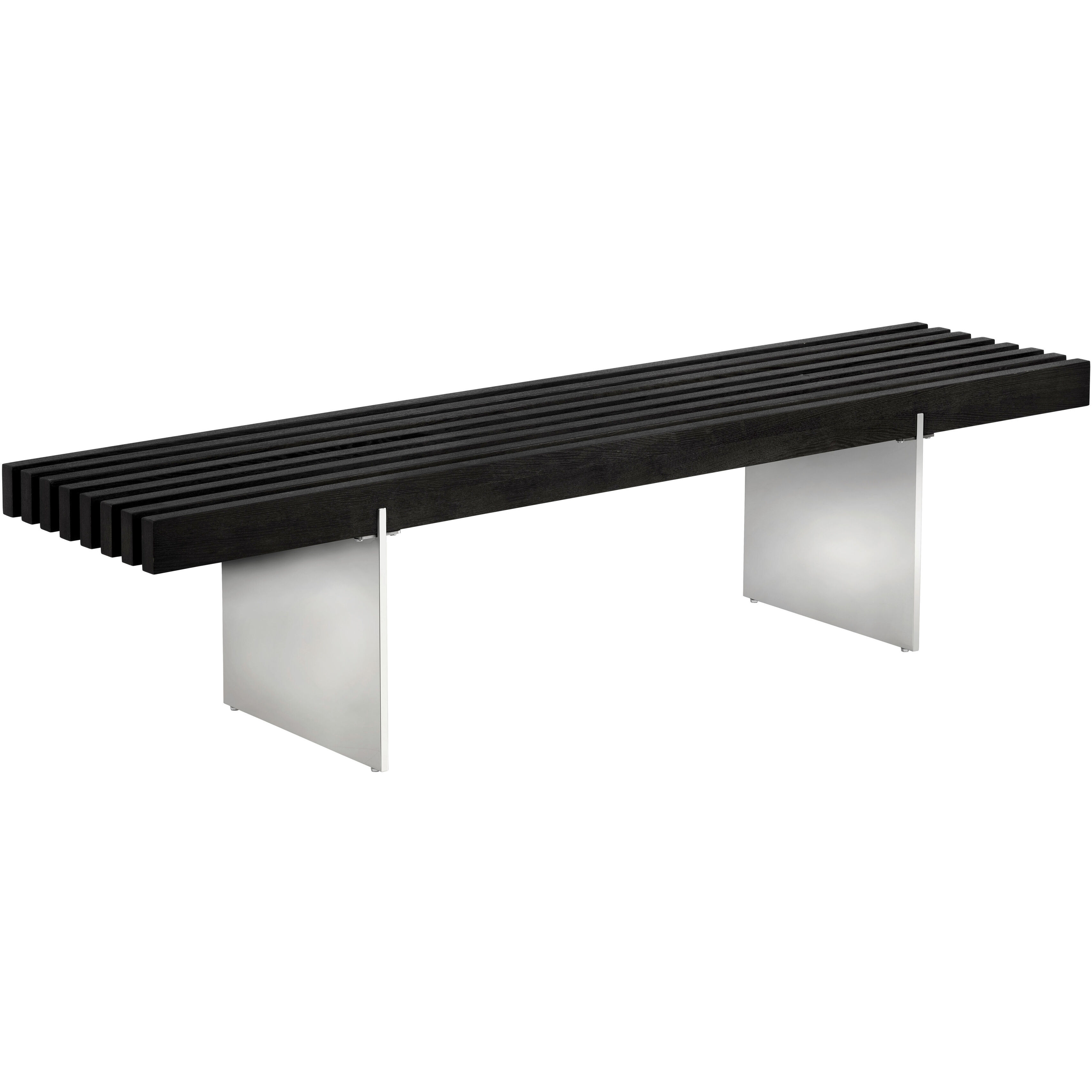 Atticus Black / Polished Bench